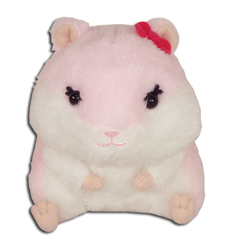 pink hamster plush