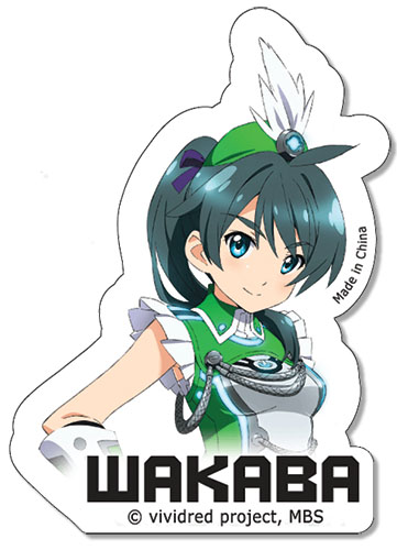 CLICK ME to see if this Vividred Operation Wakaba Sticker officially licens...