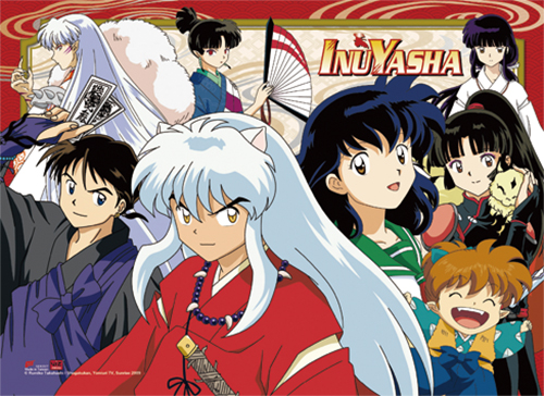 Inuyasha - Group 1 Hi-End Wall Scroll 81327GEA .|. MobileNAV Buttons!